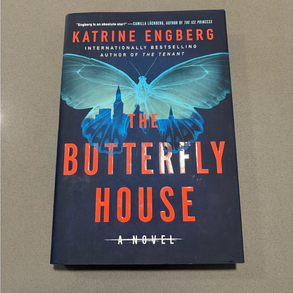 The Butterfly House Novel by Katrine Engberg- Blue and Red Cover ‼️ 2 for $15 ‼️